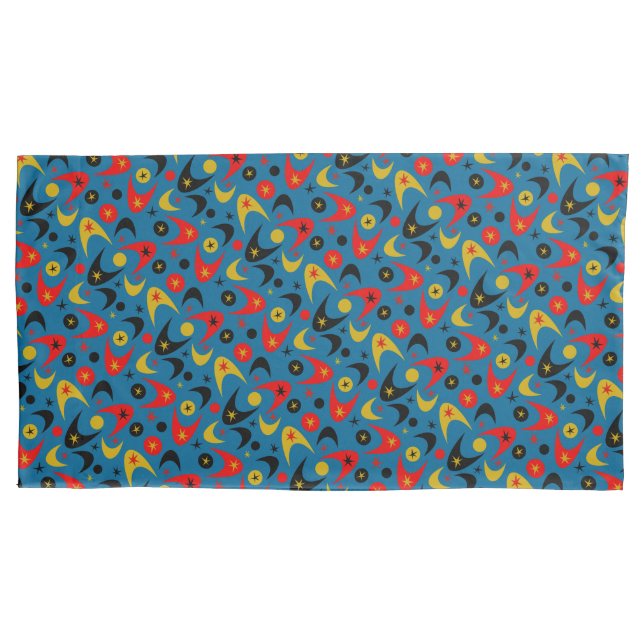 Funda De Cojín Retro Boomerangs (Anverso)