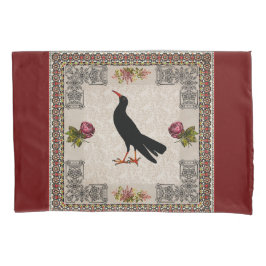 Funda De Cojín Retro de cosecha colorida con encaje y flores