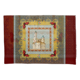 Funda De Cojín Retro de cosecha colorida con encaje y flores