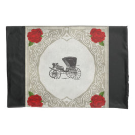 Funda De Cojín Retro de cosecha colorida con encaje y flores