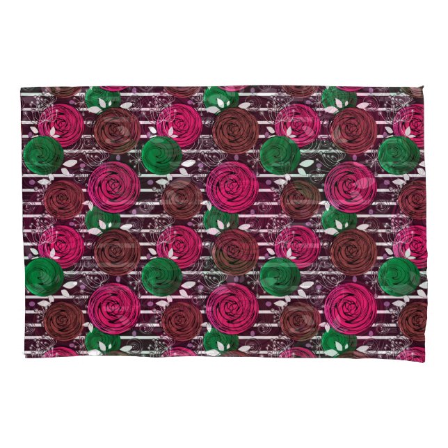 Funda De Cojín Retro, rústico, folclórico (Anverso)