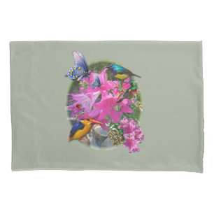 Funda De Cojín Reunión Amaryllis-flower Garden