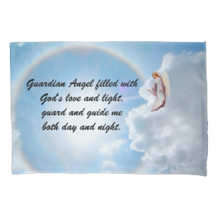 Funda De Cojín Rezo del ángel de guarda