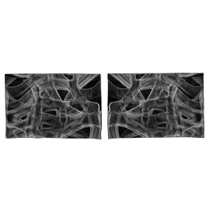 Funda De Cojín Ribbon-like curves, striking the embossed lines