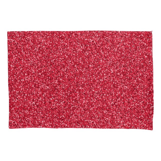 Funda De Cojín Rojo Ladrillo Brillante (Anverso)