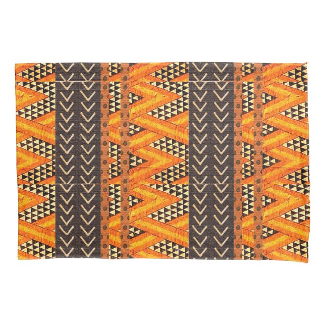 Funda De Cojín Ropa de barro africana (Anverso)