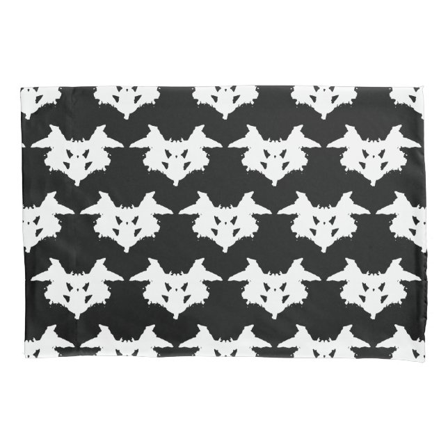 Funda De Cojín Rorschach Inkblot (Anverso-izquierdo)