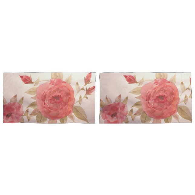 Funda De Cojín Rosa Delicado (Anverso - Set)