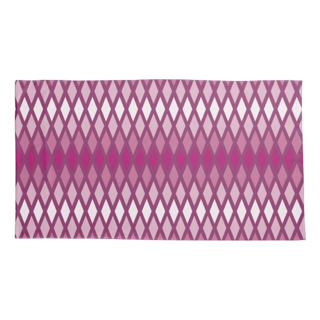 Funda De Cojín Rosa Diamond Ombre (Reverso)