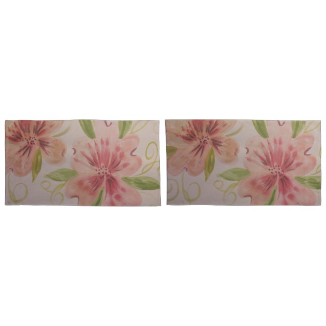 Funda De Cojín Rosa Elegante (Reverso-Set)