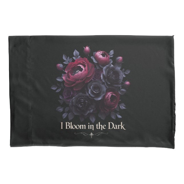 Funda De Cojín Rosa floral (Anverso)