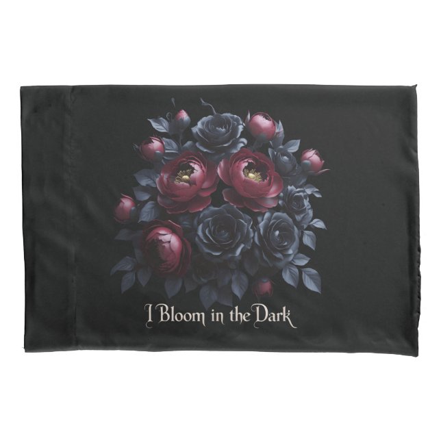 Funda De Cojín Rosa floral (Anverso)