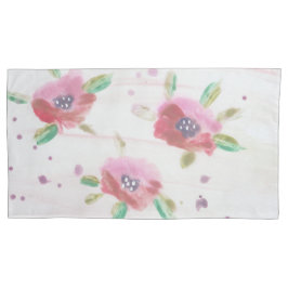 Funda De Cojín Rosa floral