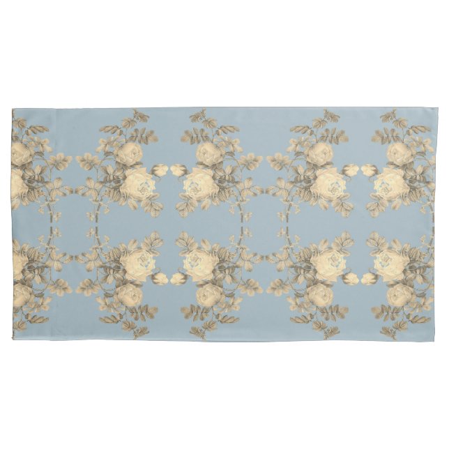 Funda De Cojín Rosa hemisphaerica – Rosa sulfurea gelbe Rose (Anverso)