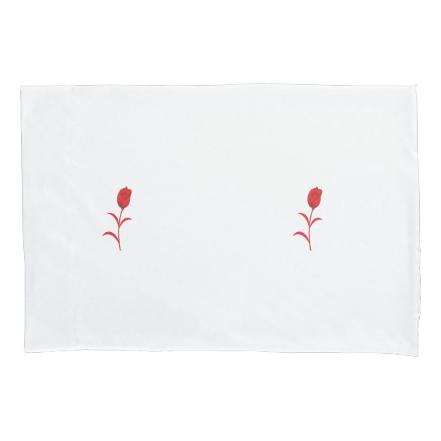 Funda De Cojín Rosa Madder, Lava Red, diseño floral (Anverso)