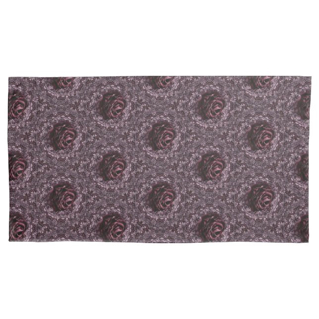 Funda De Cojín Rosa Mandala (Anverso-izquierdo)