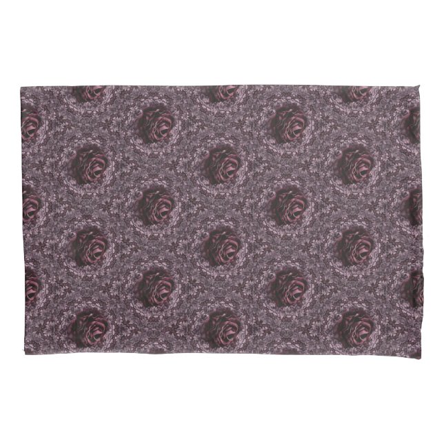 Funda De Cojín Rosa Mandala (Anverso)