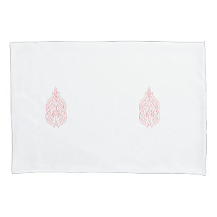 Funda De Cojín Rosa podrido, caoba exuberante, diseño decorativo