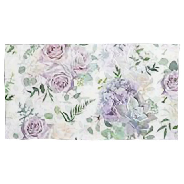 Funda De Cojín Rosa Princesa King Size Pillowcase (Anverso-izquierdo)