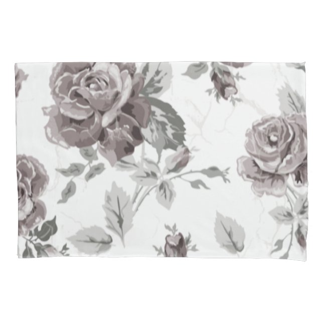 Funda De Cojín Rosado anticuado (Anverso-izquierdo)