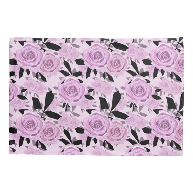Funda De Cojín Rosas rosas rosas (Reverso)
