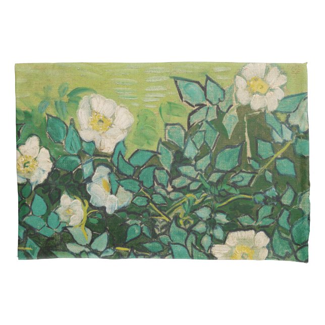 Funda De Cojín Rosas Van Gogh Wild (Anverso)