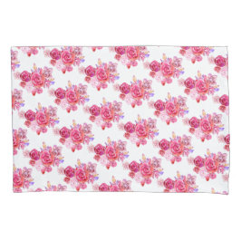 Funda De Cojín Roses Pillow Case Flowers