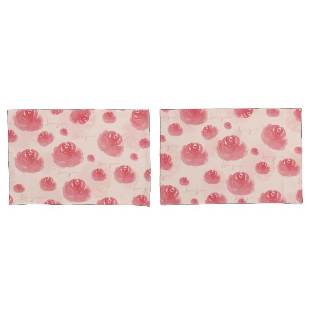 Funda De Cojín Rosy~ (Anverso - Set)
