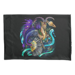 Funda De Cojín Rótulo Zodiac de Capricornio