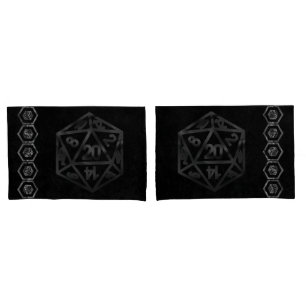 Funda De Cojín RPG Dice Fantasy Old School Tabletop Retro Gamer