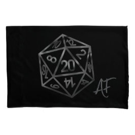Funda De Cojín RPG Dice | Fantasy Old School Tabletop Retro Gamer