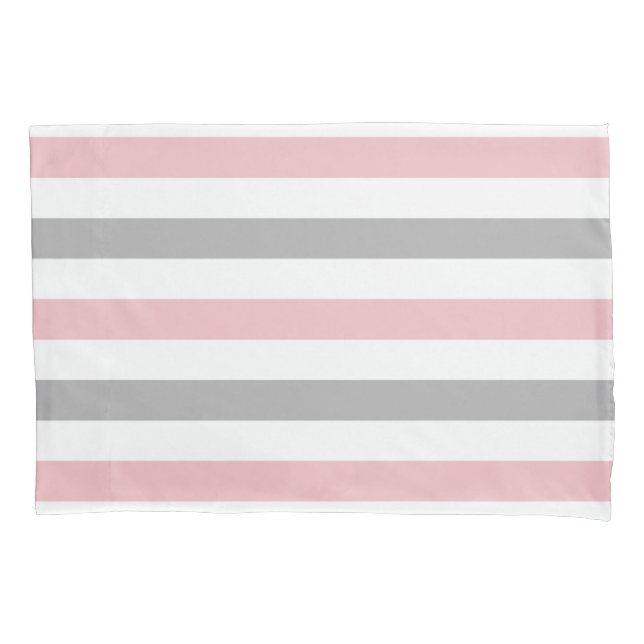 Funda De Cojín Rubor + Gris (Anverso)