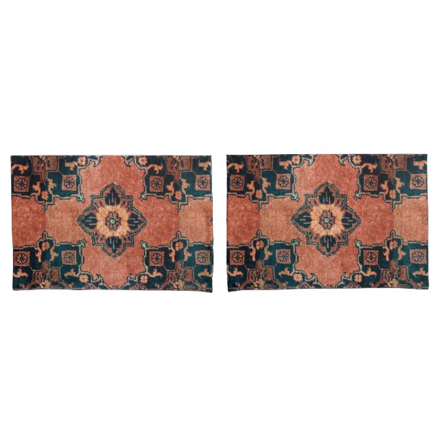 Funda De Cojín Rug Kilim Persa Único Antiguo (Anverso - Set)