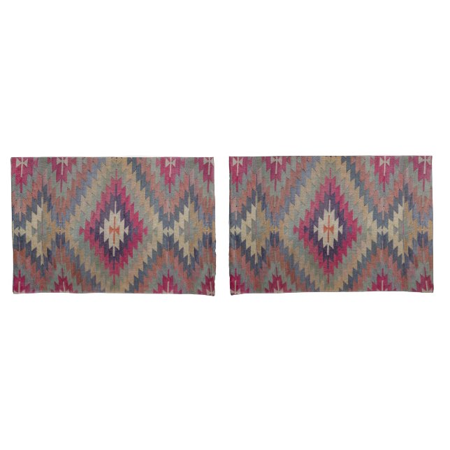 Funda De Cojín Rug kilim turca oriental oriental (Anverso - Set)