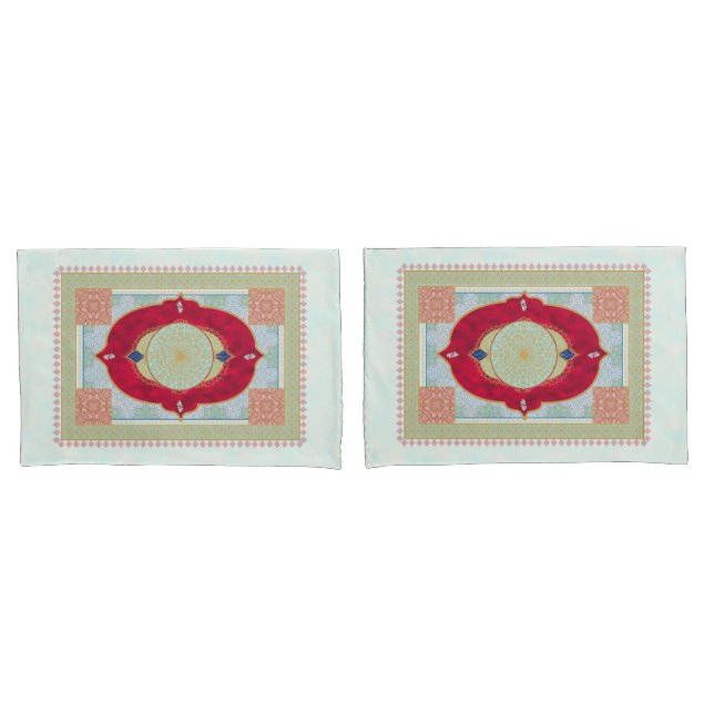 Funda De Cojín Rug Oriental - Pillowcase (Anverso - Set)