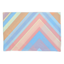 Funda De Cojín Rust Leaf Geometric Pattern Pillowcases – Modern A