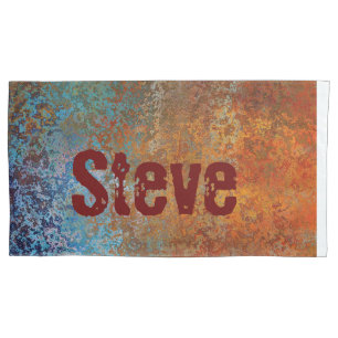 Funda De Cojín Rusty, Verdigris, Grunge Steampunk Personalizado