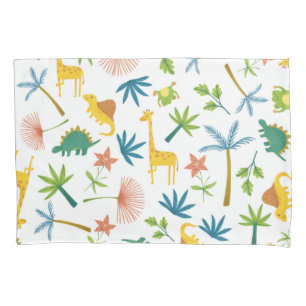 Funda De Cojín Safari colorido salvaje un animal cría zoológico b