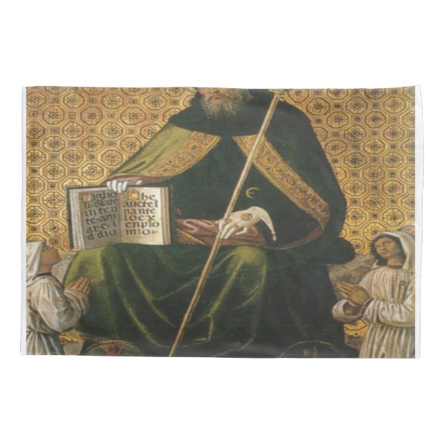Funda De Cojín Saint Augustine (Reverso)