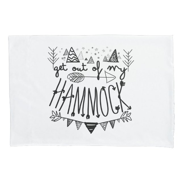 Funda De Cojín Salga de mi hamaca (Anverso)