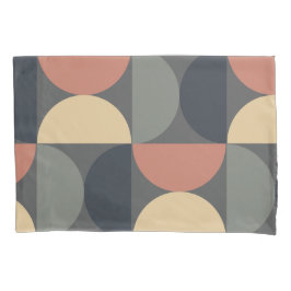 Funda De Cojín Salmón de carbón de medio siglo moderno