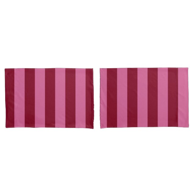 Funda De Cojín Salsa Flamingo Raya Rosa (Anverso - Set)
