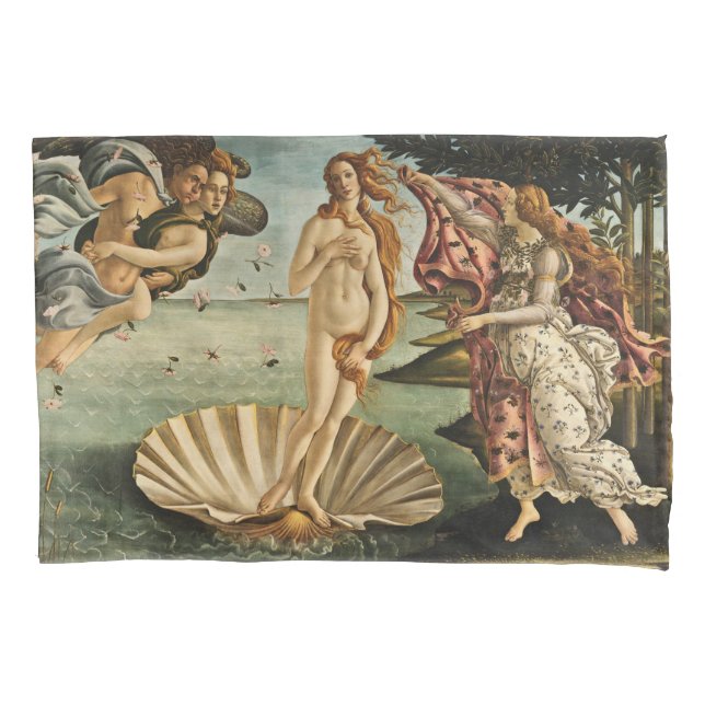 Funda De Cojín Sandro Botticelli - El Nacimiento De Venus (Anverso)