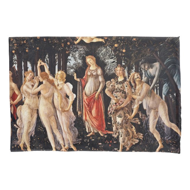 Funda De Cojín Sandro Botticelli - Primavera (Anverso)