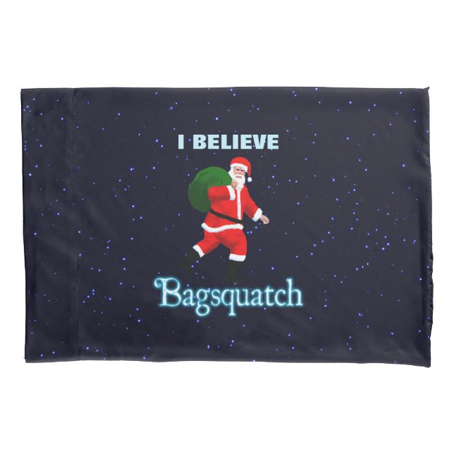 Funda De Cojín Santa Claus - Bagsquatch (Anverso)