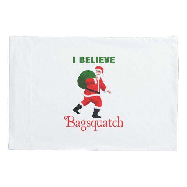 Funda De Cojín Santa Claus - Bagsquatch (Reverso)