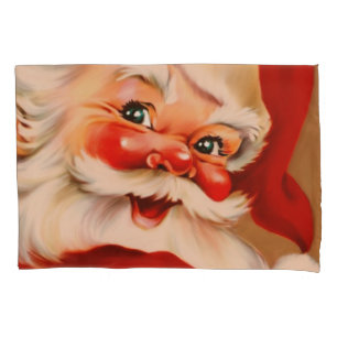 Funda De Cojín Santa Claus de oro