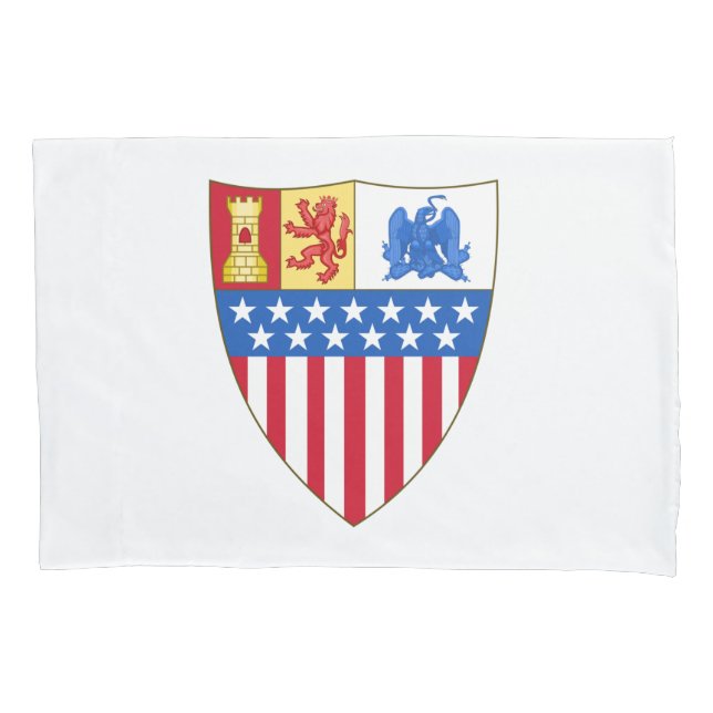 Funda De Cojín Santa Fe, Nuevo México (Escudo de armas) (Anverso-izquierdo)