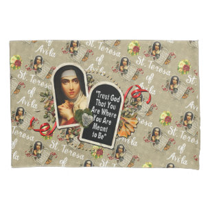Funda De Cojín Santa Teresa de Ávila