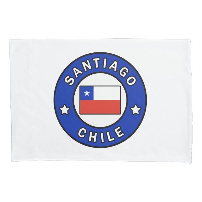 Funda De Cojín Santiago Chile (Anverso)
